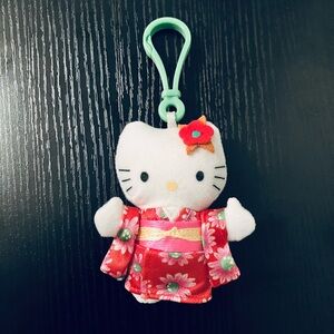 Hello Kitty Plush Keychain (Kimono)